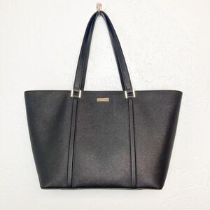 Kate Spade Newbury Lane Dally Tote Black Saffiano Leather